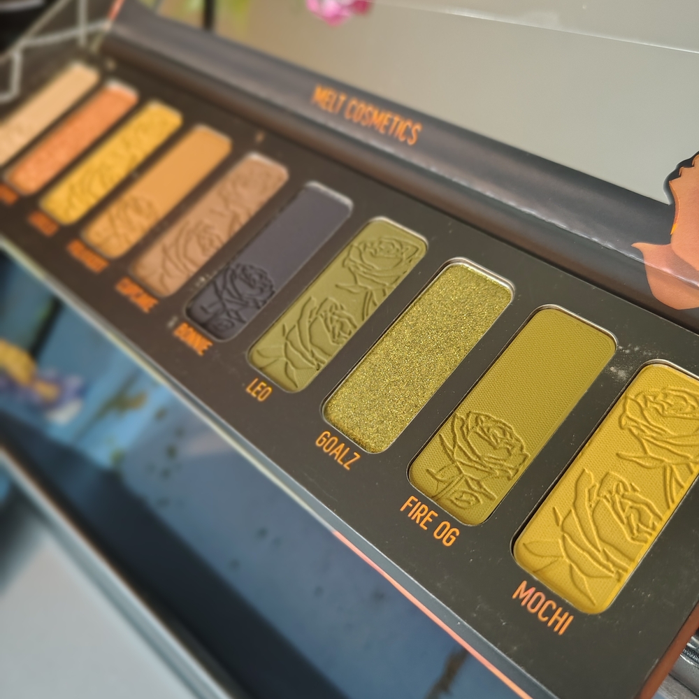 Gemini Eyeshadow Palette in Warm Greens & Golds - Picture 3 of 6